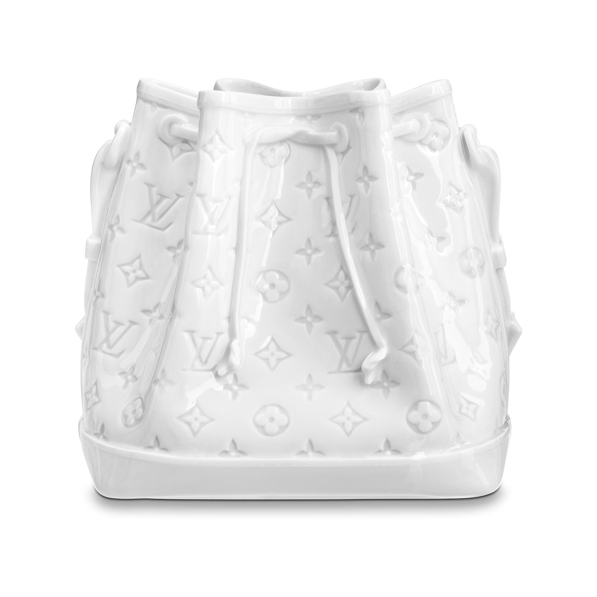 Porcelain Vase Noé BB Monogram - Trunks, Travel and Home